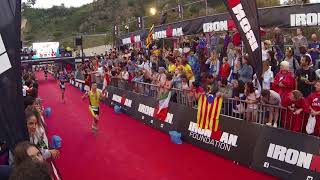 Ironman 2017 Barcelona Calella Running Stage and Finishing Line [upl. by Walker]