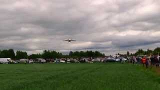 Antonov An  225 quotMriyaquot landing in Oslo [upl. by Ardnossac]