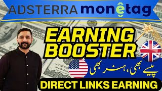 make money online with adsterra monetag direct link [upl. by Almena]