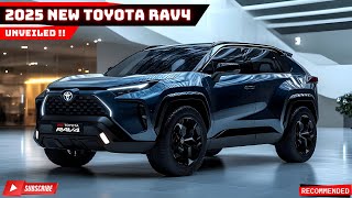 Unveiling The New 2025 Toyota RAV4  A Closer Look at its Stunning Design and Impressive Performance [upl. by Aisanat]