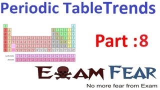 Chemistry Periodic Classification of Elements part 8 Trends in periods 2 CBSE class 10 X [upl. by Shevlo]