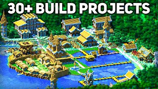 30 Builds EVERY Survival Minecraft World Needs [upl. by Akcirret]