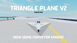 Triangle Plane V2 Showcase  Plane Crazy [upl. by Ahsieuqal]