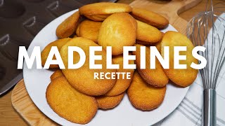 La recette des madeleines parfaitement moelleuses et savoureuses [upl. by Nosreg]