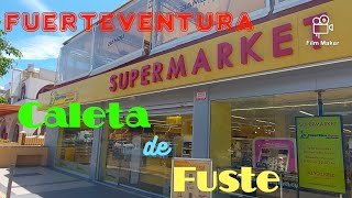 Fuerteventura Caleta de fuste a look around a supermarket [upl. by Longtin586]