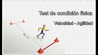 TEST DE VELOCIDAD 10 X 5m [upl. by Bondon]