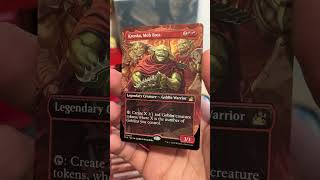 Krenko Mob BossRavnica Remastered Borderless Anime magicthegathering mtg tcg commander [upl. by Yenwat]