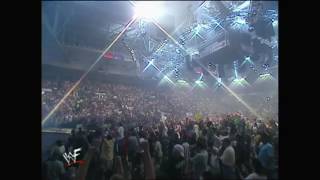 Stone Cold Steve Austin Last Entrance w Glass Shatters on WWF RAW HD [upl. by Popele]