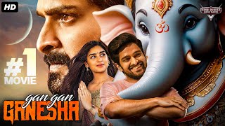 GAN GAN GANESHA  Hindi Dubbed Full Movie  Naga Shourya Mehreen Pirzada  South Action Movie [upl. by Ahsiuqram]