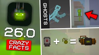 GHOSTS IN UPDATE 260 CRAZY FACTS in Melon Playground [upl. by Standley]