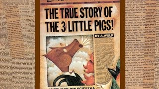 The TRUE story of the 3 little pigs by AWolf as told to Jon Scieszka Grandma Anniis Story Time [upl. by Ablem891]