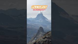 Gornergrat Zermatt Switzerland🇨🇭 anniversarytrip 5thanniversary weddinganniversary zermatt [upl. by Raman]