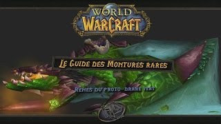 Le Guide des montures rares de World of Warcraft RÊNES DE PROTODRAKE VERT [upl. by Robbi]