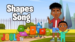 Shapes Song  Trapery Rhymes  Hip Hop Kids Songs by Jools TV [upl. by Neve389]