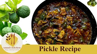 Naarthangai pickle Recipe  Healthy Kaffir Lime Pickle  Kolumichai Oorugai [upl. by Stephi]