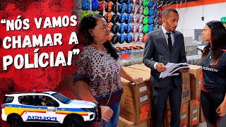 AME4ÇARAM CHAMAR A POLÍCIA PARA JORNALISTA [upl. by Annmarie257]