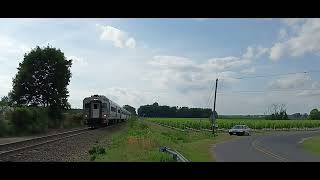 NJTR 4683 through Old Forks Road Winslow NJ 60334202 [upl. by Champ545]