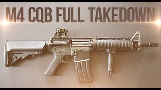 M4 CQB AampK Полная разборка  Full takedown М4 [upl. by Narad]