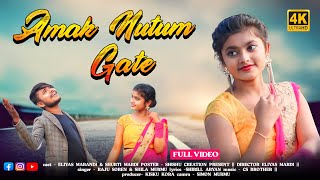 AMAK NUTUM GATE  NEW SANTALI VIDEO SONG 2024  FULL VIDEO  ELIYAS MARANDI amp SHURTI MARDI [upl. by Ahsilef]