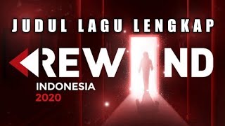 JUDUL LAGU YOUTUBE REWIND INDONESIA 2020  SONG LIST [upl. by Samale]