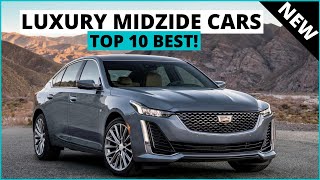 Top 10 Best Luxury Midsize Cars for 2023  Cars To Buy [upl. by Nahraf528]