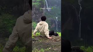 📍 View Point of Dekund Waterfall🌱Save it For Mansoon pune beautifuldestinations manojmelkundi yt [upl. by Ecyrb]