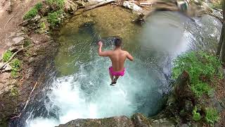 Hiking and Slides at Delaware Water Gap [upl. by Oihsoy434]