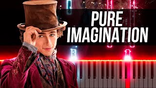 Pure Imagination  From quotWonkaquot  PIANO SHEET MUSIC  MIDI 🎹 [upl. by Camel]