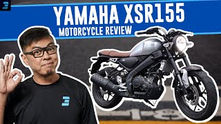 Yamaha XSR 155  Motorcycle Review [upl. by Edieh819]