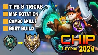 CHIP Tutorial amp Guide 2024 English Combo Skills Best Build Tips amp Tricks  Mobile Legends [upl. by Ilahtan331]