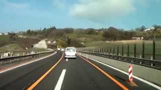 Driving from Otelfingen to Lausanne Switzerland 032014 FullHD [upl. by Mccurdy349]