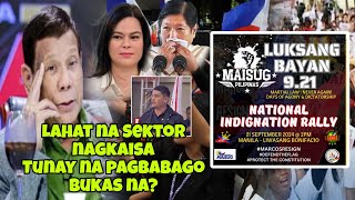 Hala Grabe Luksang Bayan inulan pero Hindi natinag  Lahat na Sektor Nagsamasama [upl. by Anaz390]