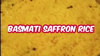 How to cook Basmati Saffron riceindia rice Arabic rice tony chef [upl. by Omura]