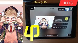 【Rotaeno Collab Part 2】KMoe VIP IN 15  ALL PERFECT 【Phigros】 [upl. by Jerri68]