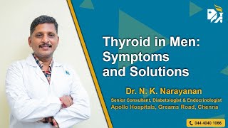 Thyroid in Men Symptoms and Solutions [upl. by Nyletac]