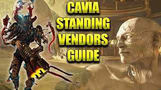 All Warframe Cavia Standing Vendor Shops And Items Sanctum Anatomica Beginners Guide [upl. by Lativa110]