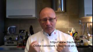 Organizzazione Ristorante Come calcolare il costo del piatto [upl. by Acimehs]