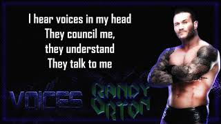 Randy Orton WWE Theme  Voices lyrics [upl. by Akeenat200]