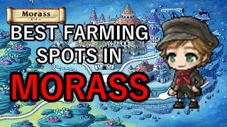 MapleStory BEST Maps to Farm at in Morass [upl. by Wilhelmine507]