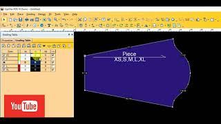 Optitex Grading Last 5 tools information by optitex demo [upl. by Gwenneth]