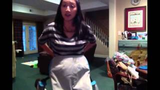 Front carry and Breastfeeding in a Tula Baby Carrier or Soft Structured Carrier [upl. by Ognimod]