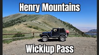 Hanksville Utah In The Henry Mountains On Wickiup Pass [upl. by Kallman]