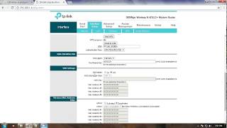 TP link 300mbps wireless N ADSL2 Modem Router PLDT configuration [upl. by Ruthann]