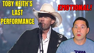 Toby Keith Reaction quotDon’t Let The Old Man Inquot 2023  Tobys Last Performance [upl. by Deyas]