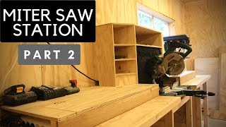 The Ultimate Miter Saw Station  Part 2 [upl. by Rachelle137]