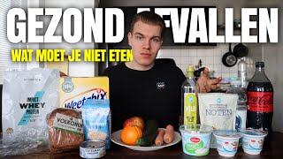 GEZOND AFVALLEN Wat moet je NIET eten tijdens het afvallen  Gezond snel afvallen tips [upl. by Bryce325]