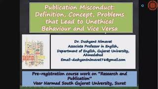 Publication misconduct definition concept problems that lead to unethical behavior and vice versa [upl. by Sanyu]