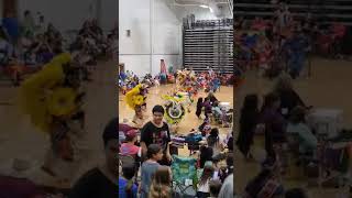 tonkawa powow 24 mens fancy 1 group 2 songs [upl. by Leland]