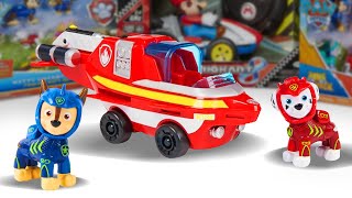 Paw Patrol Unboxing Collection Review  PAW PATROL mighty movie bulldozer  Hero pup  Unboxing ASMR [upl. by Honey]