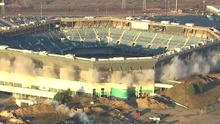 Pontiac Silverdome still standing after demolition attempt [upl. by Gristede]